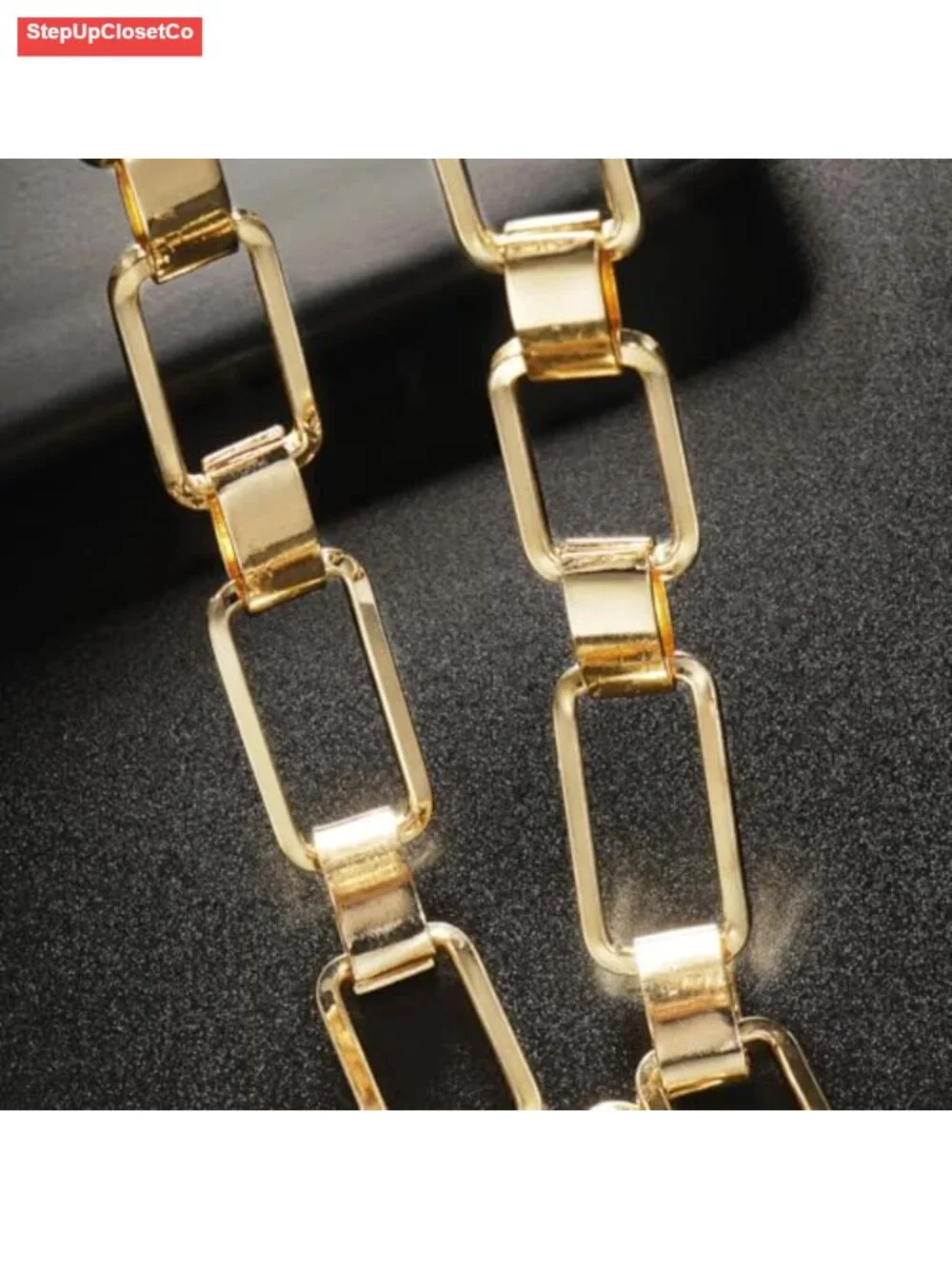 Women's Metal Waist Chain Belt, Adjustable Length, Chic Dress Accessory